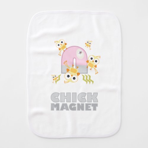 Cute Chick Magnet Easter Cartoon Baby Burp Cloth