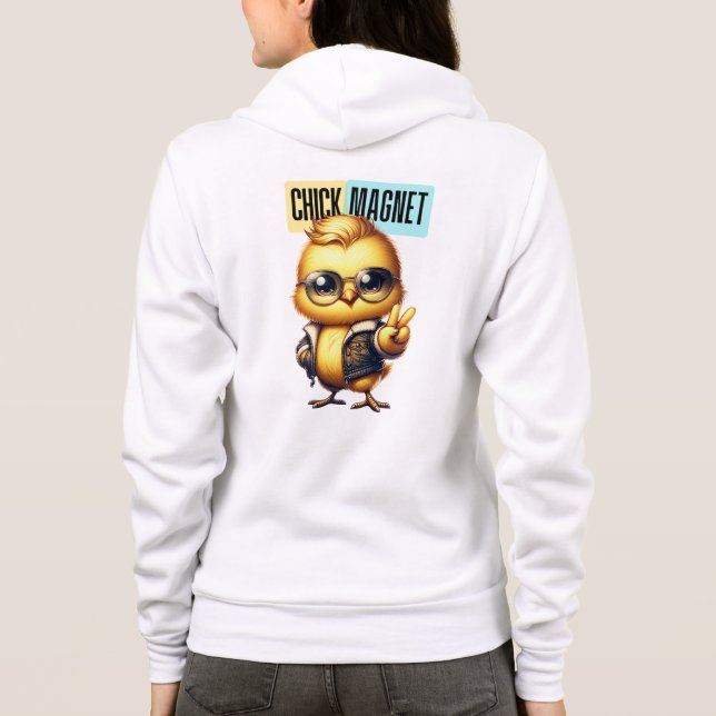 Cute Chick Magnet Funny Easter-54546 Hoodie (Back)