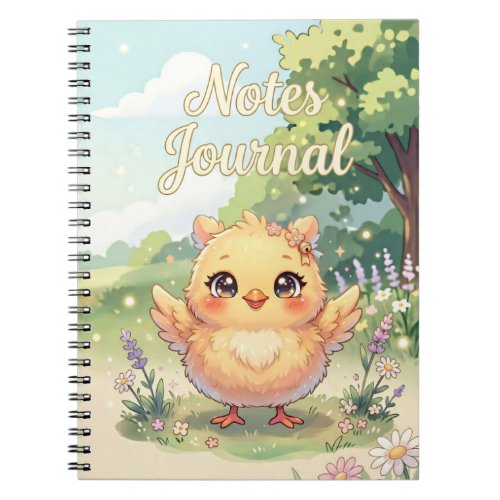 Cute Chick Notes Journal