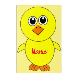 Cute Chick Thunder_Cove Acrylic Print