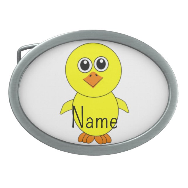 Cute Chick Thunder_Cove Belt Buckle (Front)