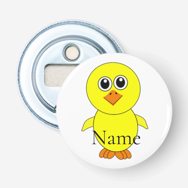 Cute Chick Thunder_Cove Bottle Opener (Front)