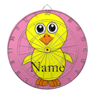 Cute Chick Thunder_Cove  Dart Board