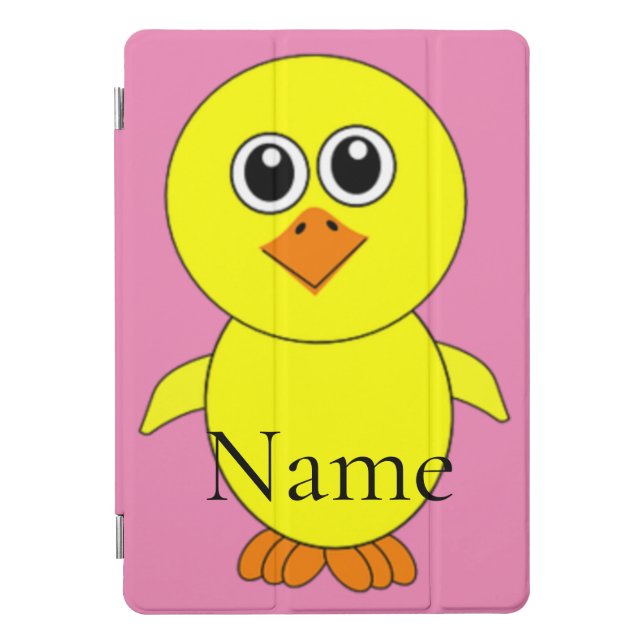 Cute Chick Thunder_Cove iPad Pro Cover (Front)