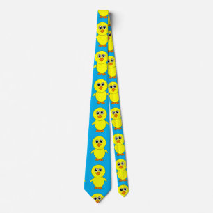 Cute Chick Thunder_Cove Neck Tie