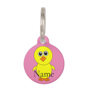 Cute Chick Thunder_Cove Pet ID Tag