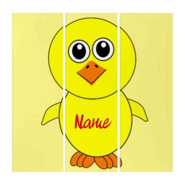 Cute Chick Thunder_Cove  Triptych (Front)