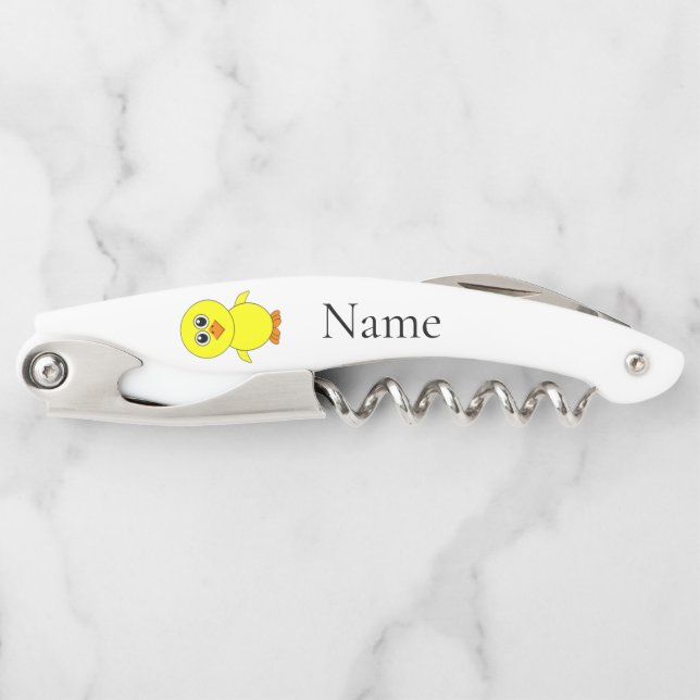 Cute Chick Thunder_Cove Waiter's Corkscrew (Front)