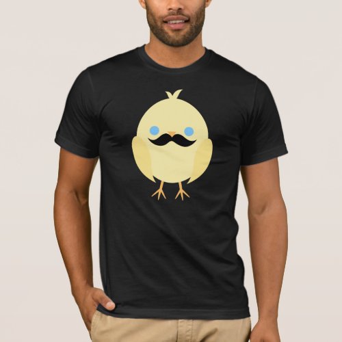 Cute Chick With Moustache T_Shirt