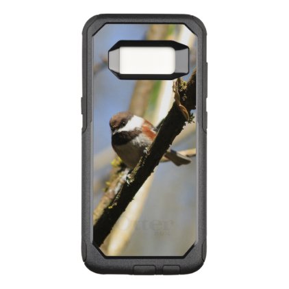 Cute Chickadee Bird OtterBox Commuter Samsung Galaxy S8 Case