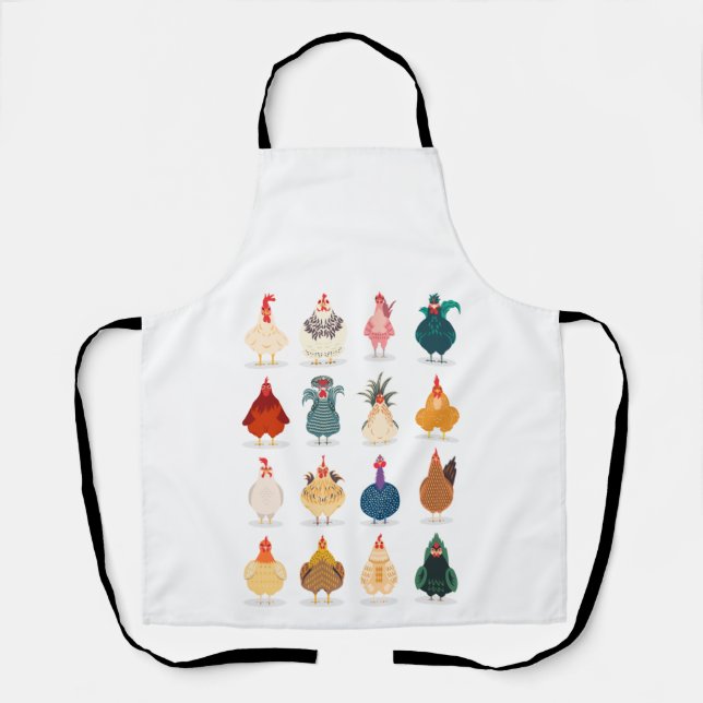Cute Chicken Apron (Front)