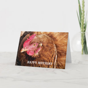 CUTE CHICKEN CARD