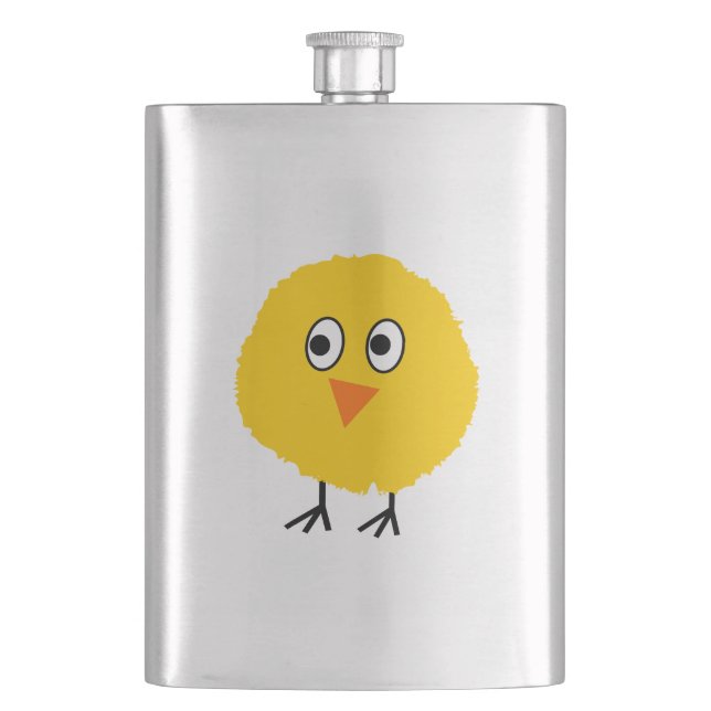 Cute chicken cartoon flask (Front)