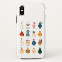 Cute Chicken iPhone X Case