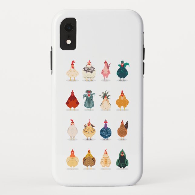 Cute Chicken Case-Mate iPhone Case (Back)