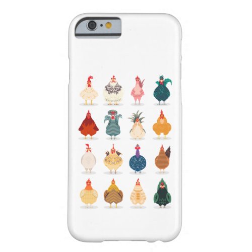 Cute Chicken Barely There iPhone 6 Case