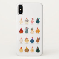 Cute Chicken iPhone XS Case