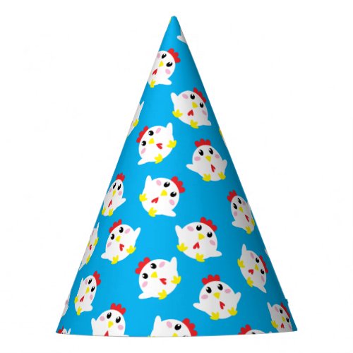 Cute Chicken Farm Kids 1st Birthday Party Party Hat