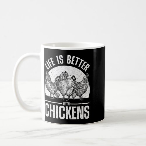 Cute Chicken For Men Women Chicken Farmer Whispere Coffee Mug