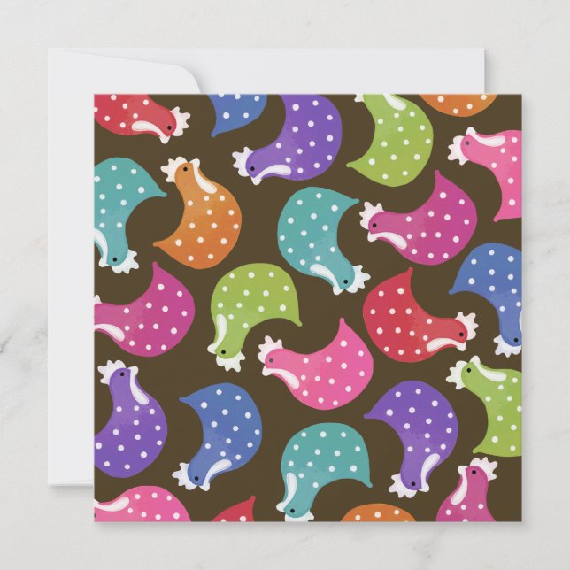 Cute Chicken Hens Night Bachelorette Party Invite (Front)