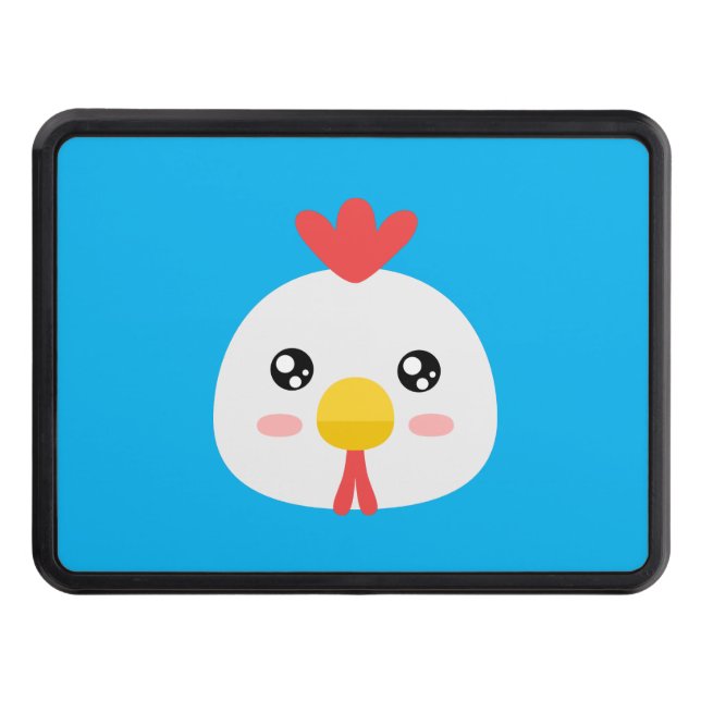 Cute Chicken Hitch Cover (Front)