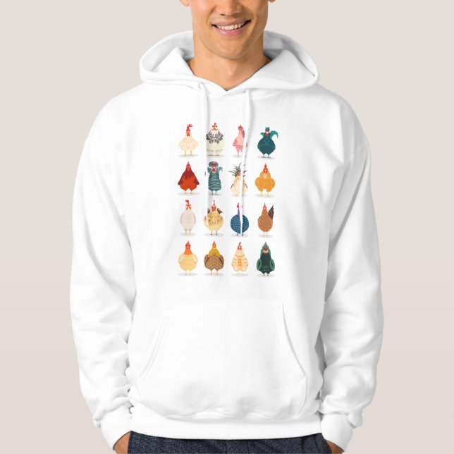 Cute Chicken Hoodie (Front)