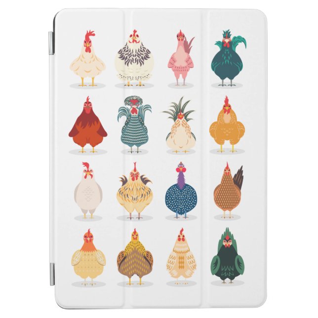 Cute Chicken iPad Air Cover (Front)