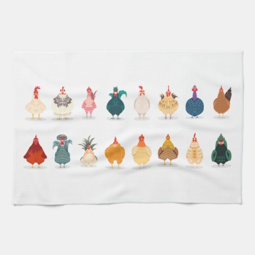 Cute Chicken Kitchen Towel