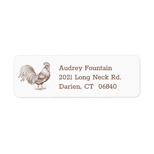 Cute Chicken Lover Farm Crazy Chicken Lady Farmer Label