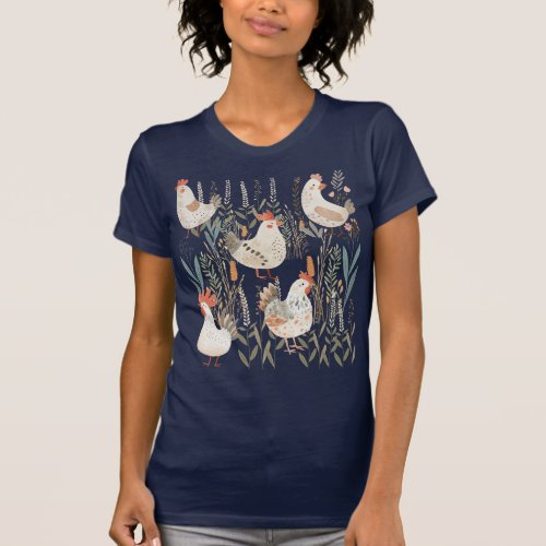 Cute Chicken Lover Gift T_Shirt
