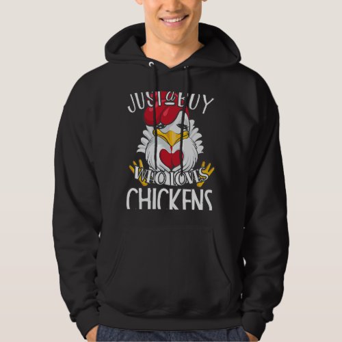 Cute Chicken Lover Graphic for Boys Men Kids Chick Hoodie