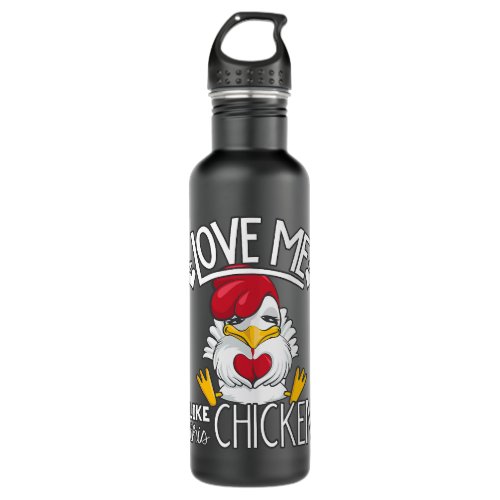 Cute Chicken Lover Graphic for Girls Women Kids Ch Stainless Steel Water Bottle