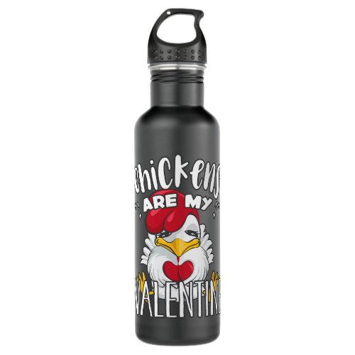 Cute Chicken Lover Graphic for Girls Women Kids Ch Stainless Steel Water Bottle