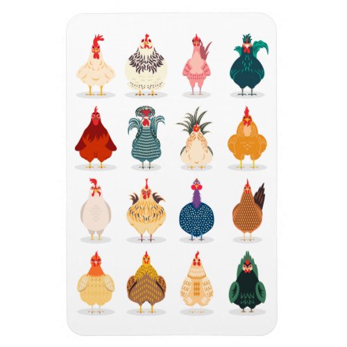 Cute Chicken Magnet