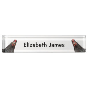 Cute Chicken Portraits Personalized  Desk Name Pla Desk Name Plate