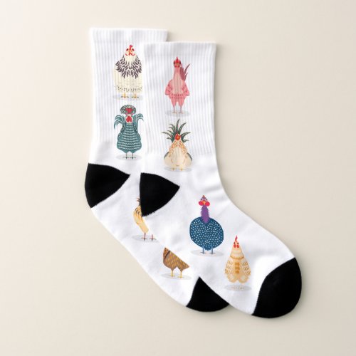 Cute Chicken Socks