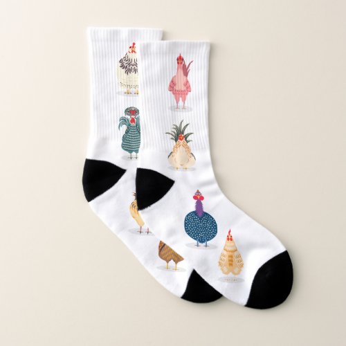 Cute Chicken Socks