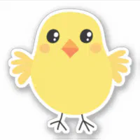 Cute Chicken sticker sheet