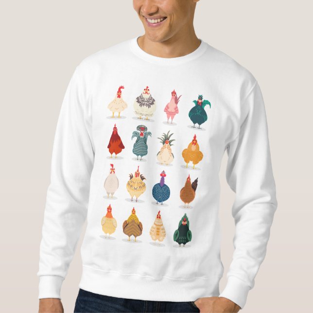 Cute Chicken Sweatshirt (Front)