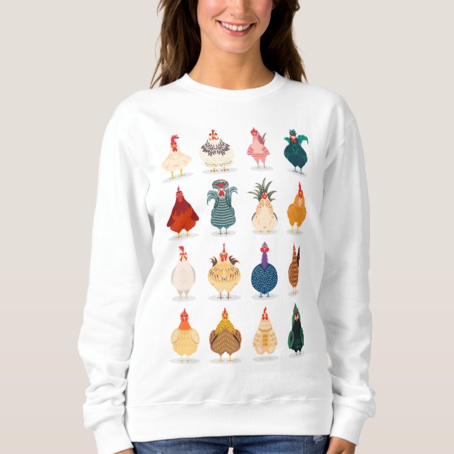 Cute Chicken Sweatshirt (Front)