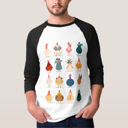 Cute Chicken T_Shirt