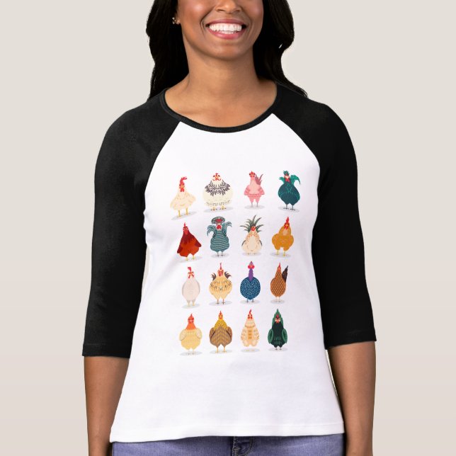 Cute Chicken T-Shirt (Front)