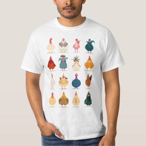 Cute Chicken T_Shirt