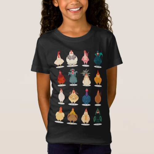 Cute Chicken T_Shirt