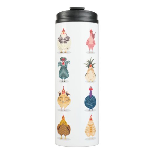 Cute Chicken Thermal Tumbler