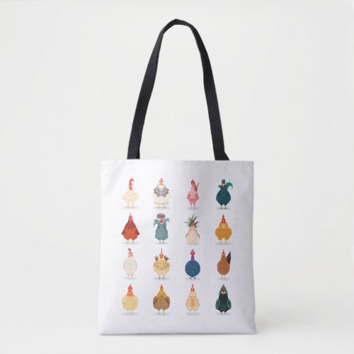 Cute Chicken Tote Bag