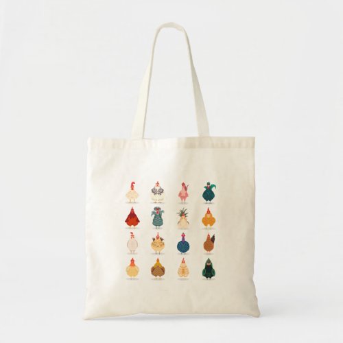 Cute Chicken Tote Bag