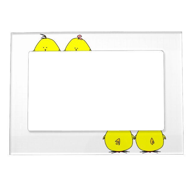 Cute Chicks Cartoon Magnetic Frame (Front)