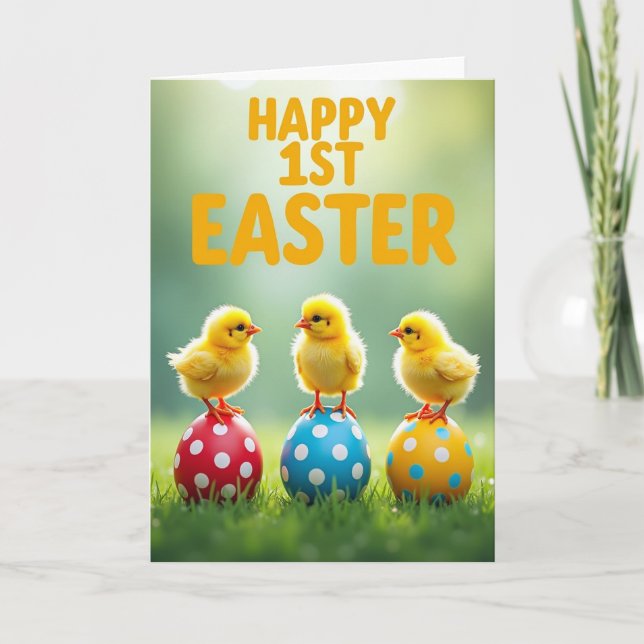 Cute Chicks Happy Occasion Card (Front)