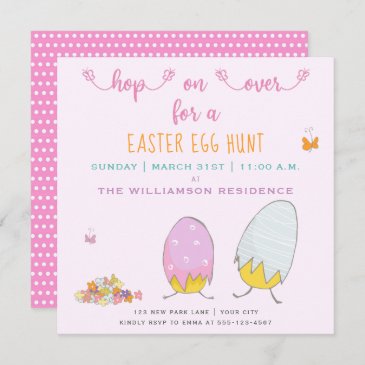 Cute Chicks Hop Over for a Easter Egg Hunt